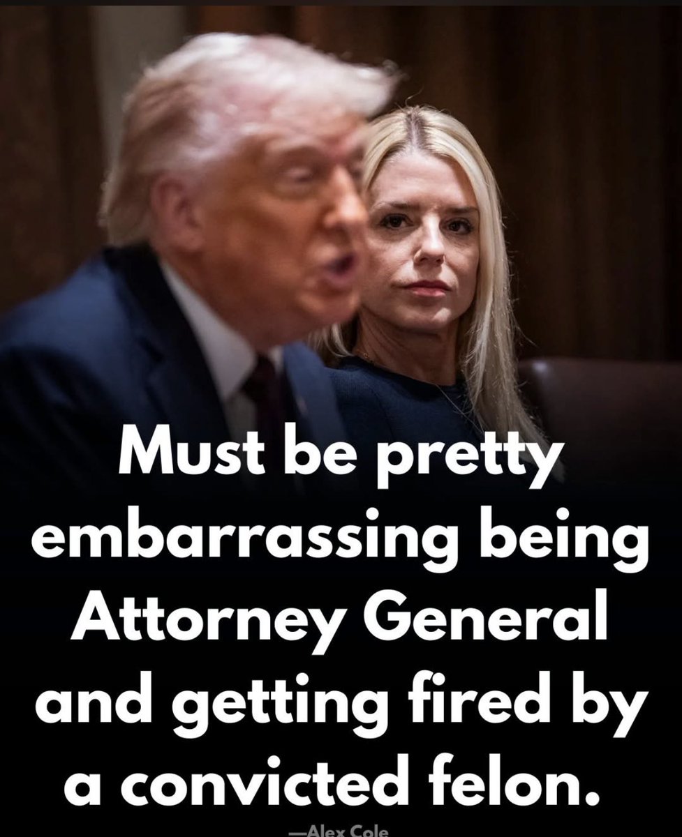 actualiteitjunk's tweet image. #PamBondi #DOJ #Trump...