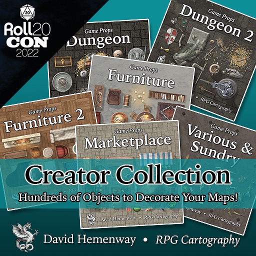DavidHemenway1's tweet image. Hey gamers, my injured wrist is still preventing me from making new maps &amp;amp; objects, but check out my products to enhance your digital games. Bundles are 20% off. (Please share &amp;amp; repost ❤️)

Find me at the @roll20appMarketplace. 
➡️ marketplace.roll20.net/browse/publish…
#pathfinder #dnd #rpg
