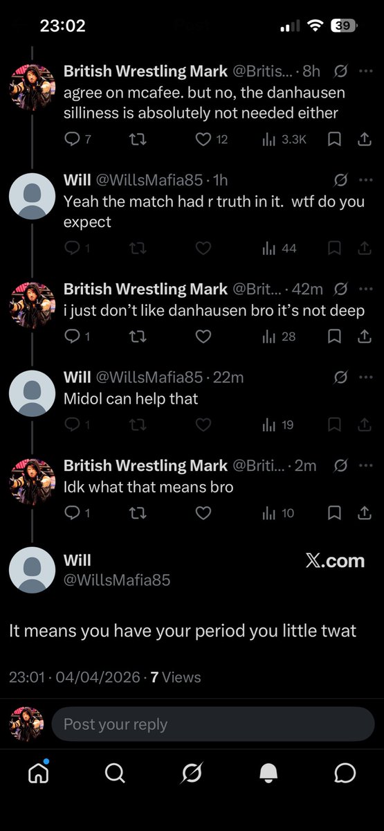 British Wrestling Mark tweet media