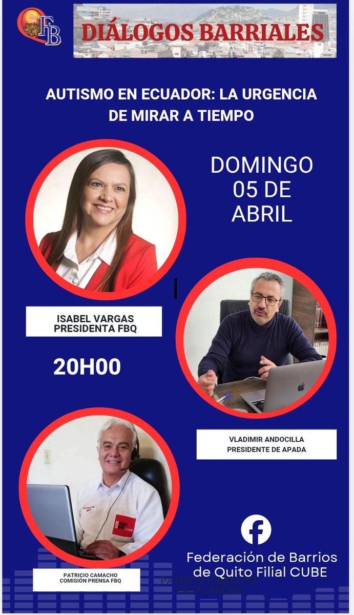 FEDERACIÓN DE BARRIOS QUITO 2025 tweet media