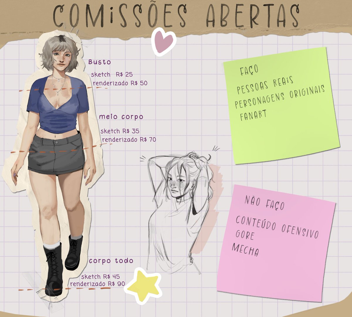 cinaline comissões abertas 🥄 tweet media