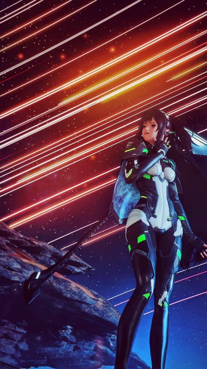 It's always awe inspiring
#PSO2NGS
#PSO2NGS_SS 
#メンテの日じゃないけどssを貼