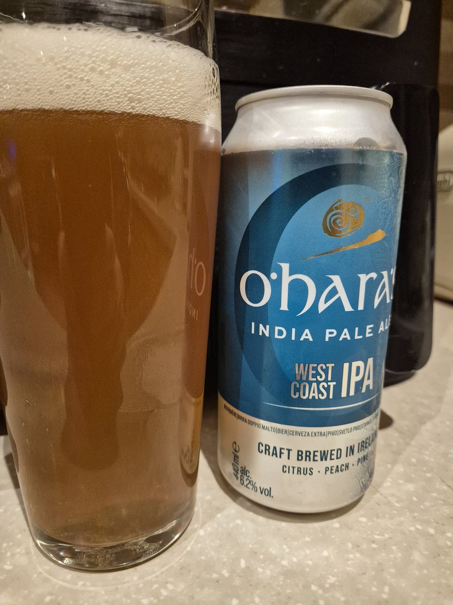 DramsNot's tweet photo. Next up for a #SaturdayScoop is @OHarasBeers West Coast IPA https://t.co/IKytKt4aNL