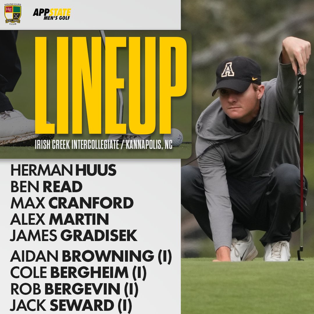 App State Men's Golf tweet media