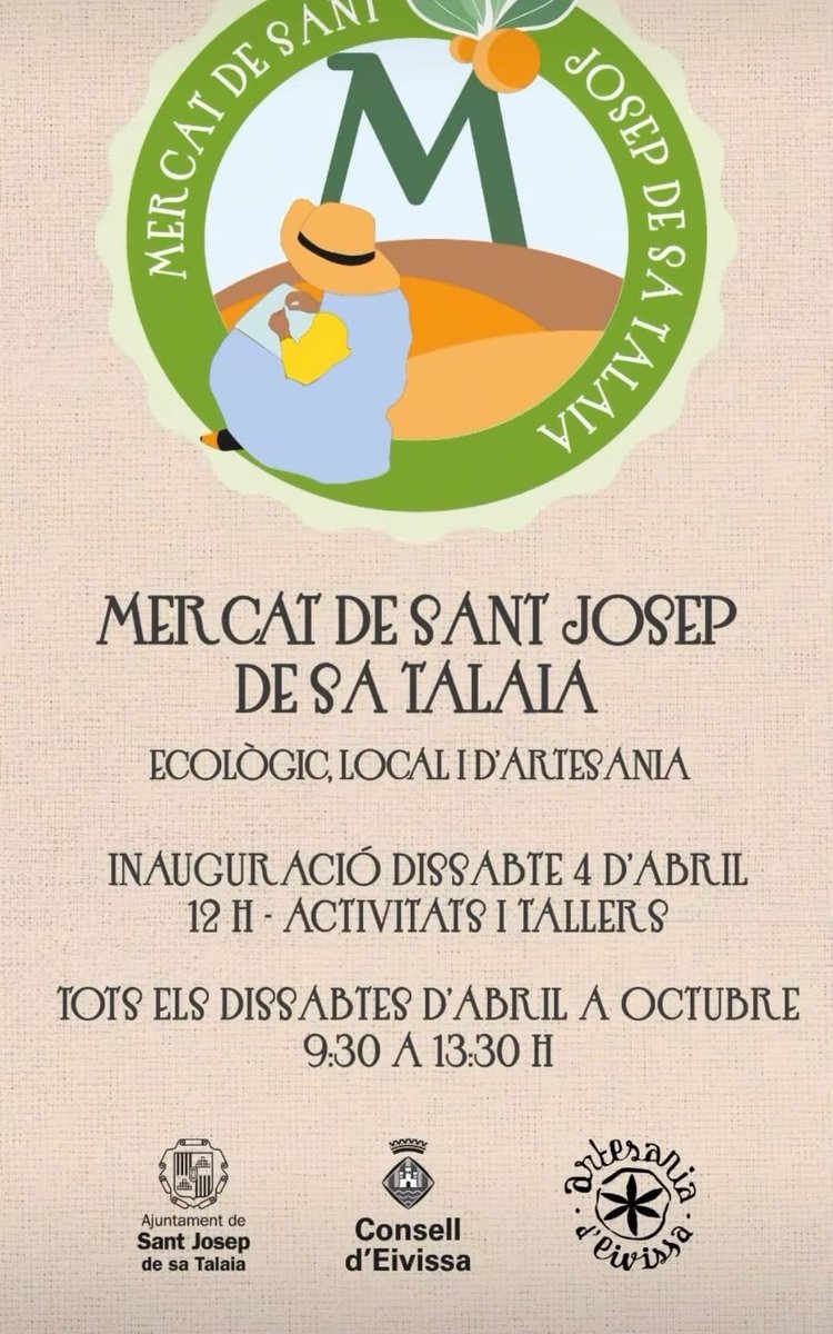 IBZ_Alejandro's tweet photo. Hoy fue un día de buen ambiente, gente maravillosa y un mercado lleno de vida 🌿🧺

Da gusto compartir momentos así con los vecinos!

#ibiza #santjosep #amistad https://t.co/wK4S9dSrDe