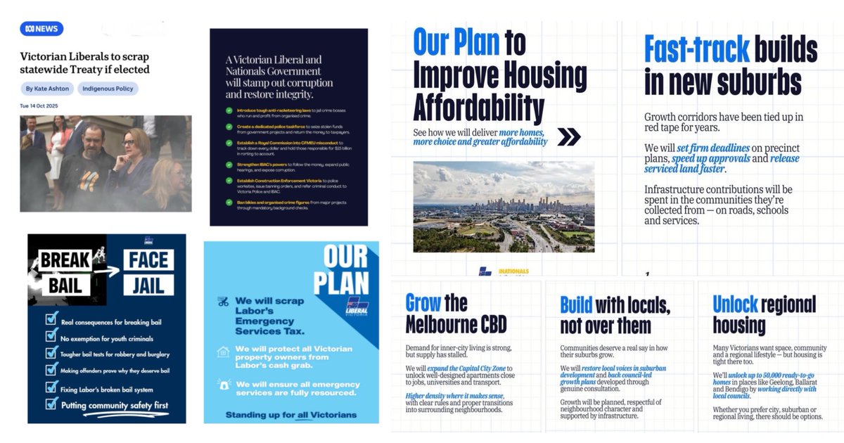 22thinkinggirl's tweet photo. ๐๐๐๐๐๐๐๐๐๐
This is for all the ill informed keyboard warriors out there who keep spreading the lie that the Victorian Opposition has no policies.
#YesJess #DitchLabor #VictorianElection https://t.co/uJvBAIVACB