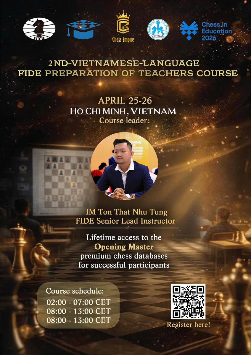 FIDE Chess in Education tweet media
