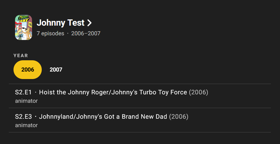 Obscure Johnny Test Media tweet media