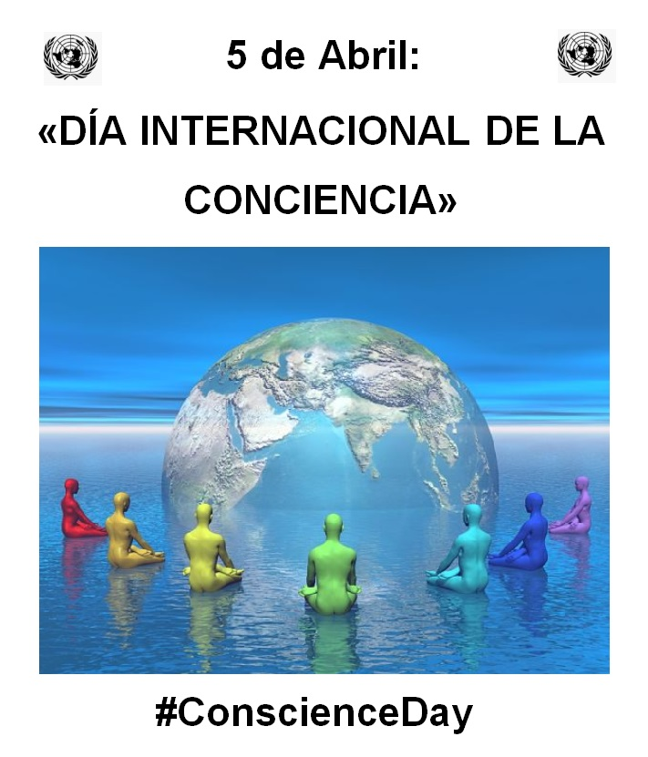 DianaMontanari's tweet photo. 5 de Abril: 👇🏼
«DÍA INTERNACIONAL DE LA CONCIENCIA» #ConscienceDay | Establecido por la #AsambleaGeneral 🏛 de las #NacionesUnidas🇺🇳, el 25/07/2019, bajo Resolución N.° 73/329.📃
https://t.co/eqsw5W5G0o https://t.co/xFvTw1fKPg
