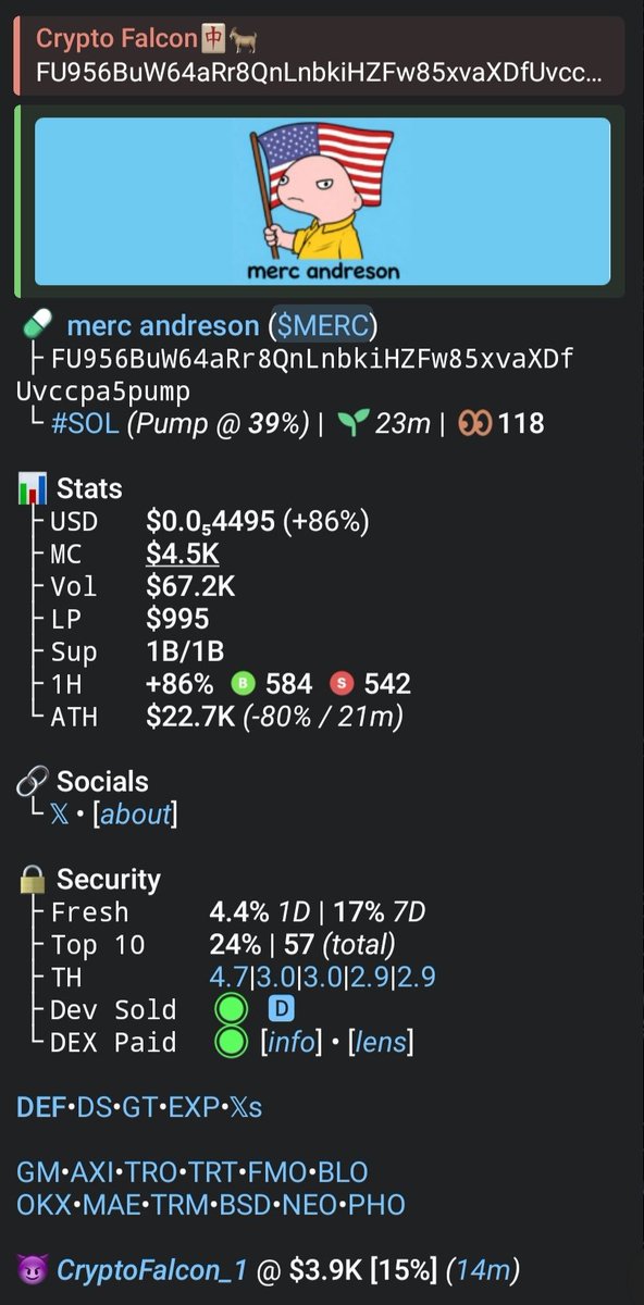 Crypto Falcon 👨‍🍳🐐 tweet media