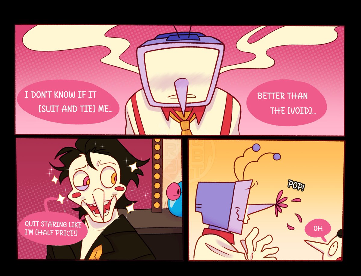 inqrabbit's tweet image. Page 32 and 33! #spamtenna #spamton #tenna