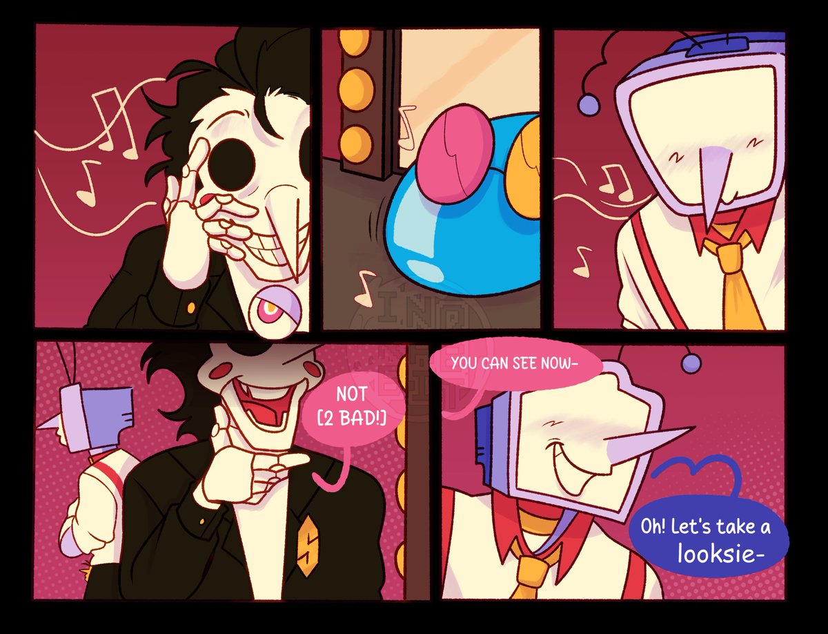 inqrabbit's tweet image. Page 32 and 33! #spamtenna #spamton #tenna