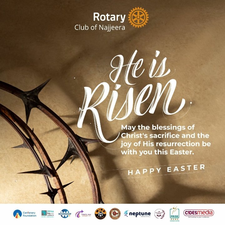 najjerarotary's tweet photo. May His victory fill your heart with renewed hope and unwavering faith. 

Happy Easter to you and your loved ones🙏

#RotaryEyamba https://t.co/LL4gQEiOQr