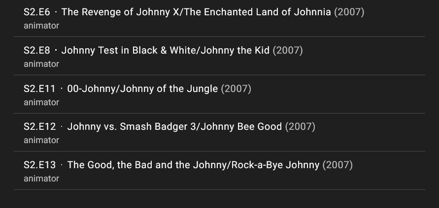 Obscure Johnny Test Media tweet media