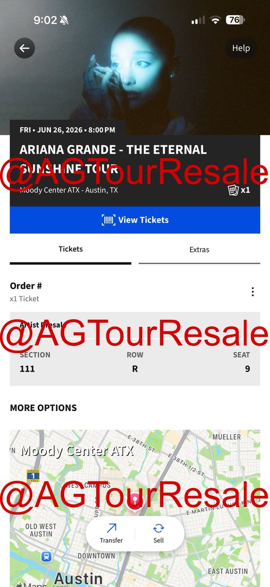 ariana tour resale 🌺 tweet media