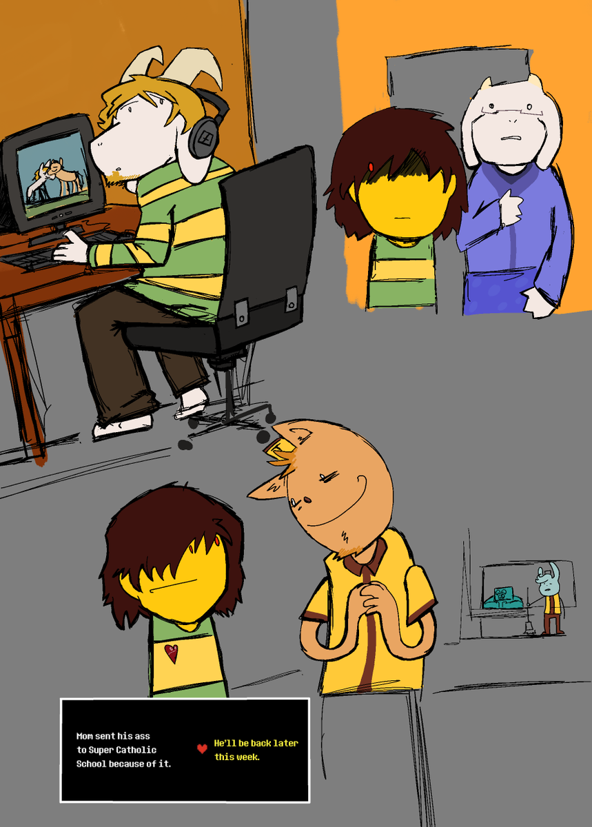 mpants11's tweet photo. the real reason Azzy isn't in Hometown anymore but Big Toriel doesn't want you to know.
#azzypants https://t.co/Oj47EZLxqP