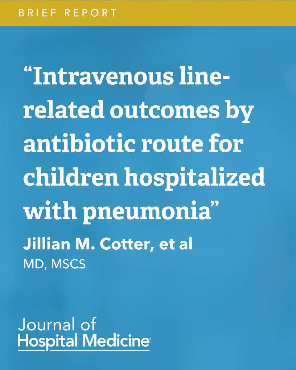 Journal of Hospital Medicine tweet media