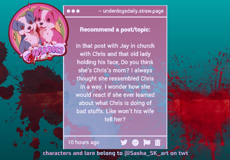 Daily Underdogs Lore! tweet media