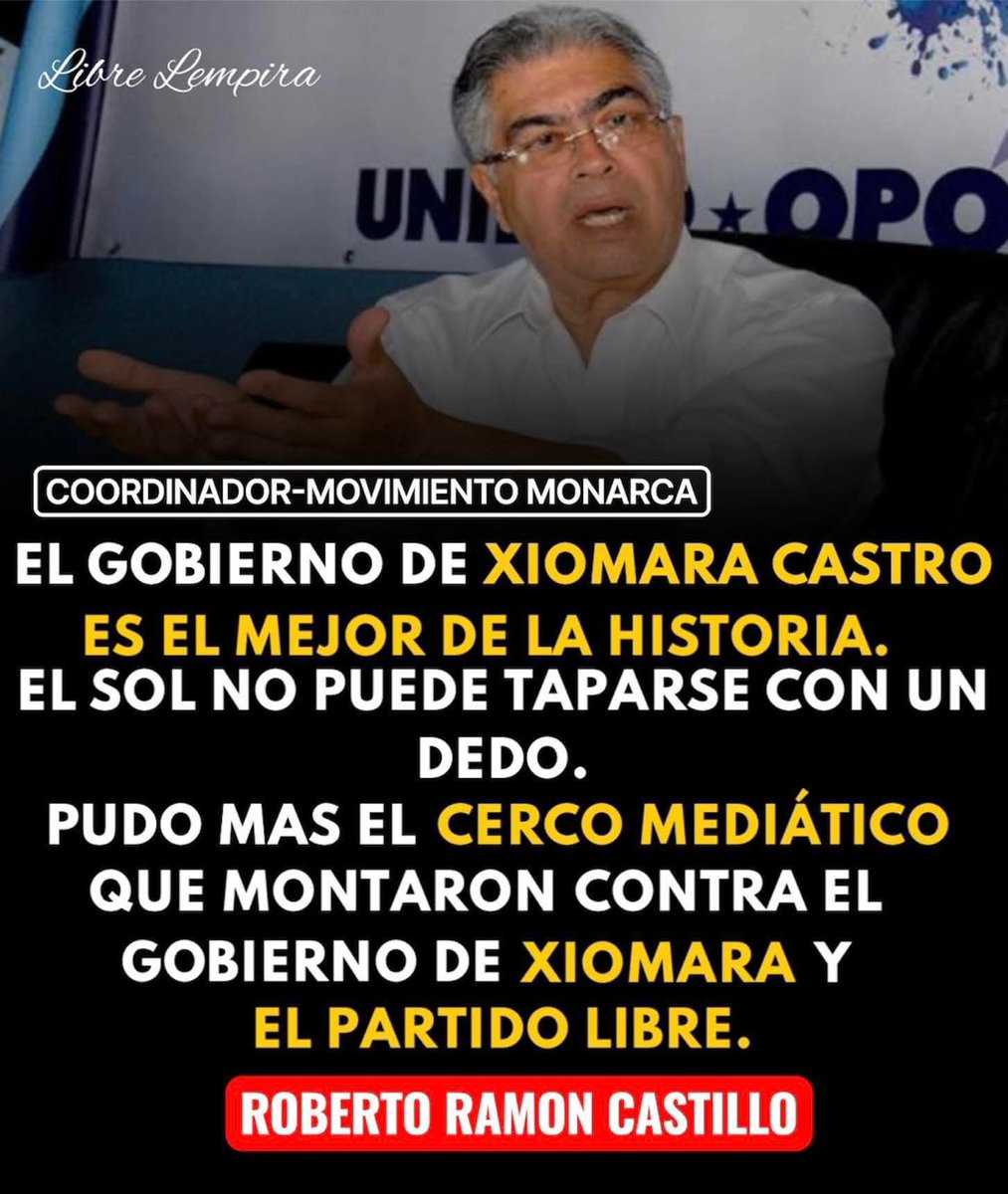 POLÍTICO HN tweet media