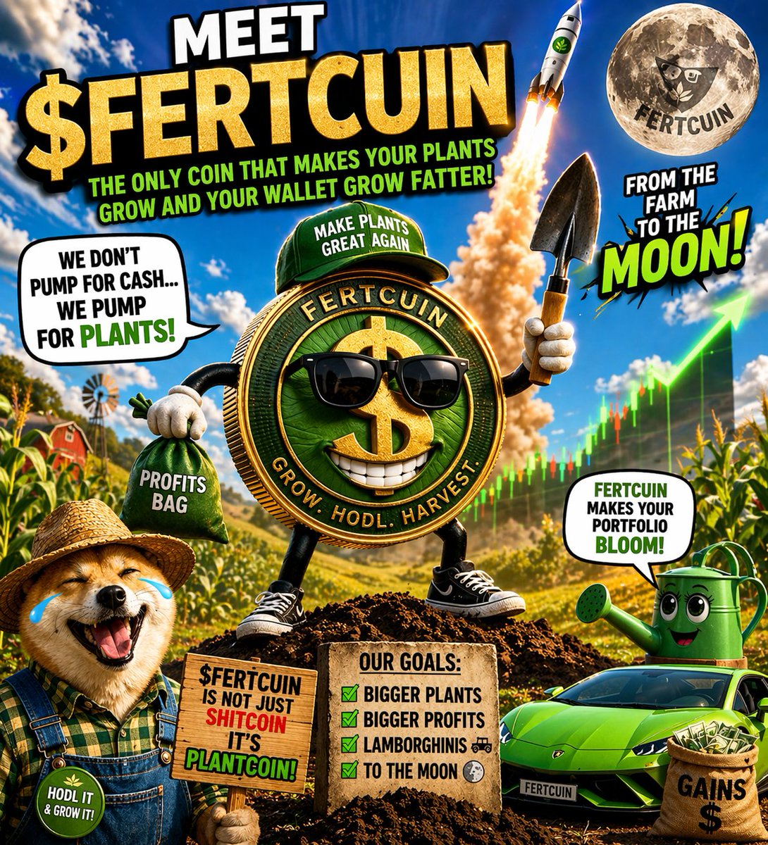 Meet $FertCuin  
Ca start With CUM

CTO On the Makeing

Join Us Now

CUMZQFfuqYR2gKpwxv3f6wadu9cMRkrZWWXMjTFhpump