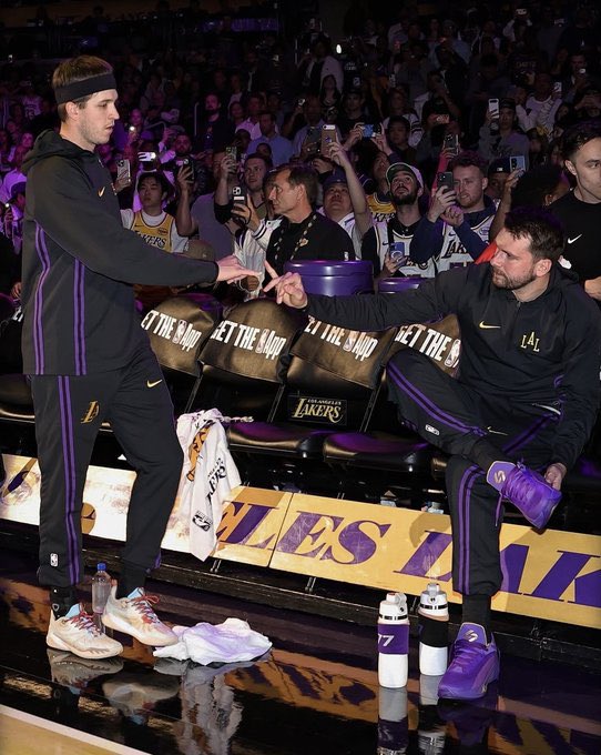 heartbroken man. Luka and Austin were magical to watch this season. adversity after adversity. the constant scrutiny. the endless doubts. and they persevered. when shit got rough they kept their heads down blocked out the noise and balled the fuck out. 7715 man 💜 MY BOYS
