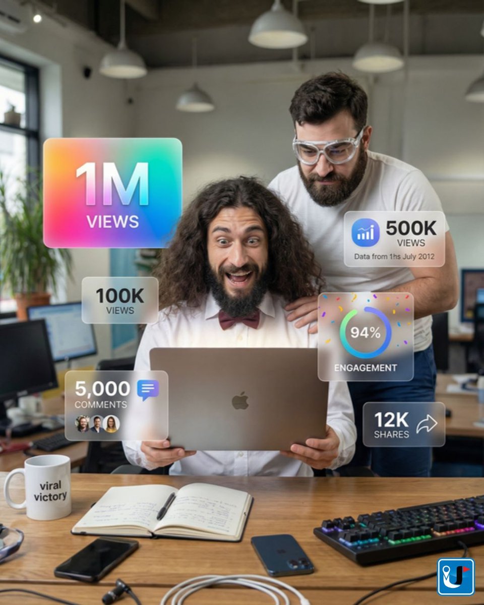 Uratedlive's tweet image. Not luck.
Not “one viral post.”
A system working exactly how it should.

When demand is built right,
everything starts compounding.

📩 DM us if you want growth that actually stacks.

#ADG #ActiveDemandGeneration #CreateDemand #GrowthMarketing #DigitalStrategy #URated