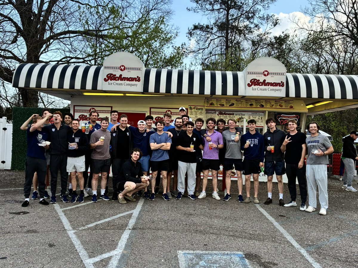 BTBeem24's tweet photo. How sweep it is! Guys played well this weekend. Quality starts on the mound from Bradberry, Winders, &amp; Buckley. Timely 9th inning bombs yesterday from Will White and Logan Baker. And hometown (ish) hero Gavin Gilmore with a great weekend pacing the offense. 
Go Dawgs! #ButlerWay https://t.co/9E08NWYUaw