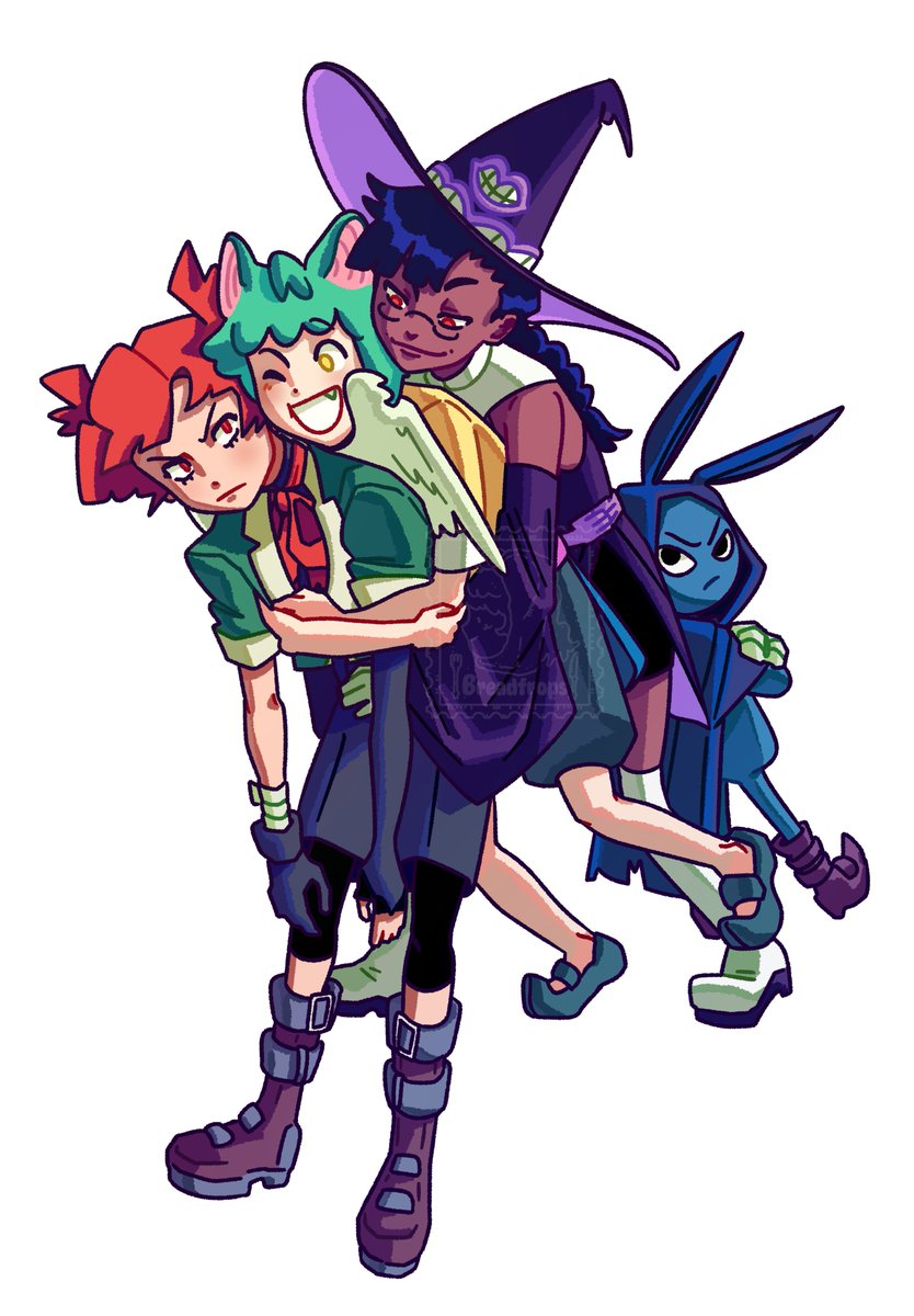 breadfrops's tweet photo. An unlikely group🍬🍭  #oc https://t.co/6BiRN24H5X