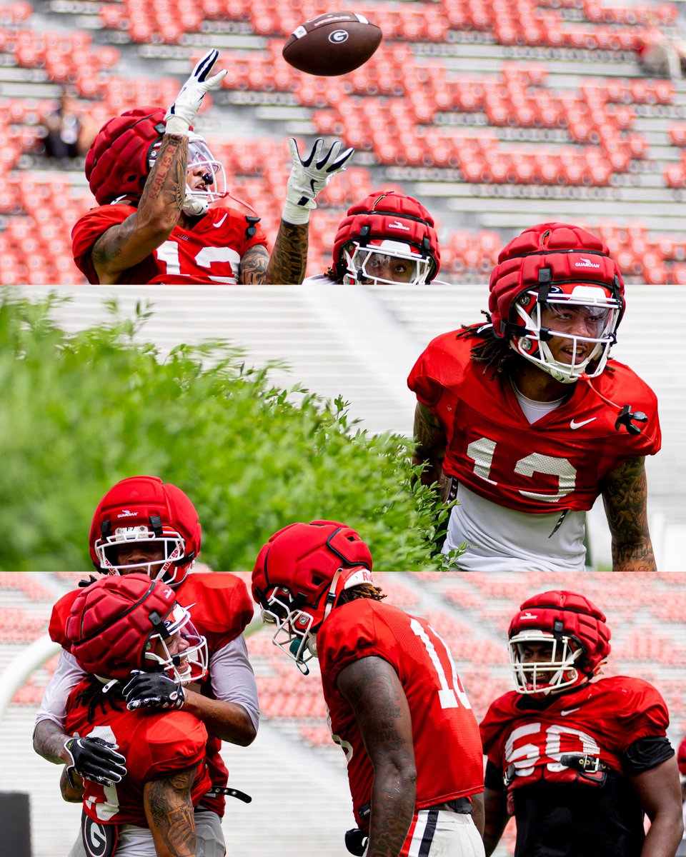 GeorgiaFootball's tweet photo. Smile for Saturdays in Sanford! 😄🏈

#GoDawgs https://t.co/hFj1C5yEnp