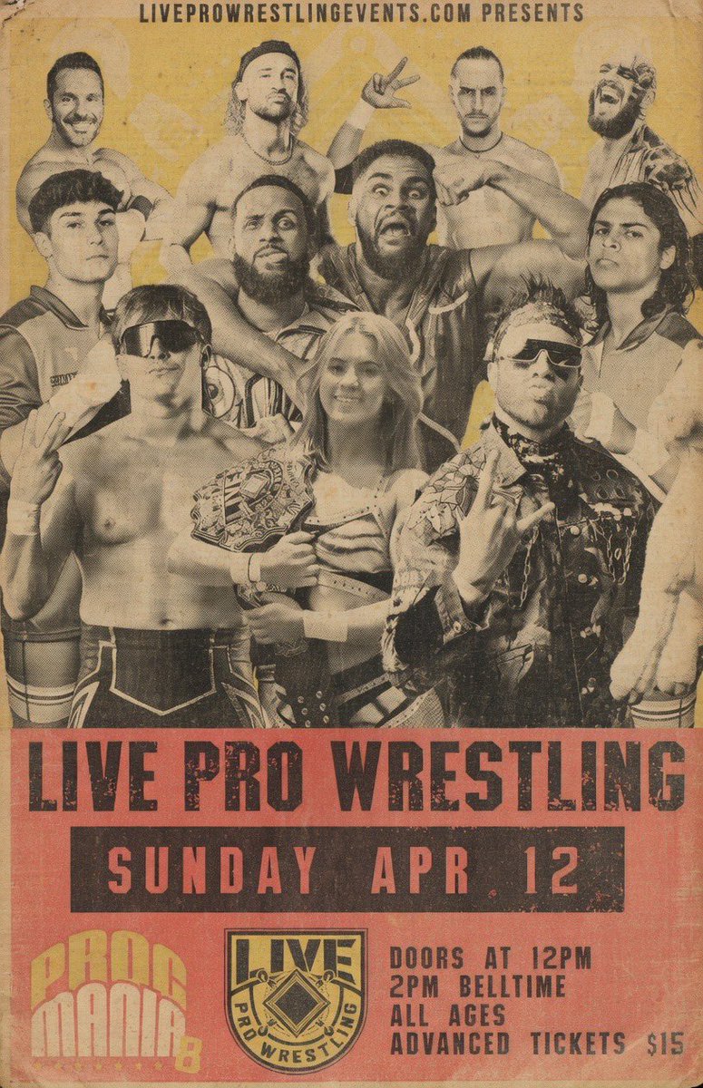 LIVE Pro Wrestling tweet media