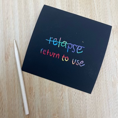 Making subtle changes in your vocabulary can make a big difference. Instead of saying "relapse" you can use "return to use" to recognize the challenges faced in recovery without using words that may carry stigma.