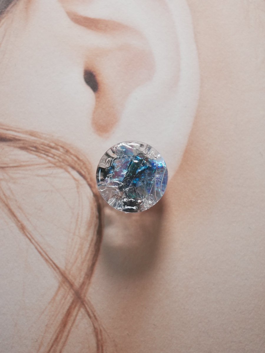 Hana_Sasou's tweet image. 銀河の結晶

#レジン #resin #resinart