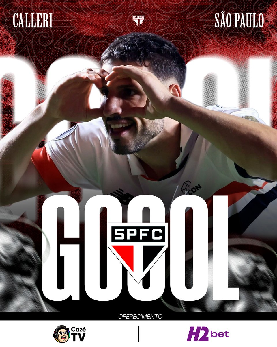 CazeTVOficial's tweet image. GOOOOOOOOOOOOL DO SÃO PAULO! SE TÁ NO PÉ DO CRAQUE ELE MARCA NÃO TEM JEITO! 🔥🔥🔥🤫 JONATHAN CALLERI CONVERTE O PÊNALTI E ABRE O PLACAR CONTRA O CRUZEIRO

 #SãoPaulo
