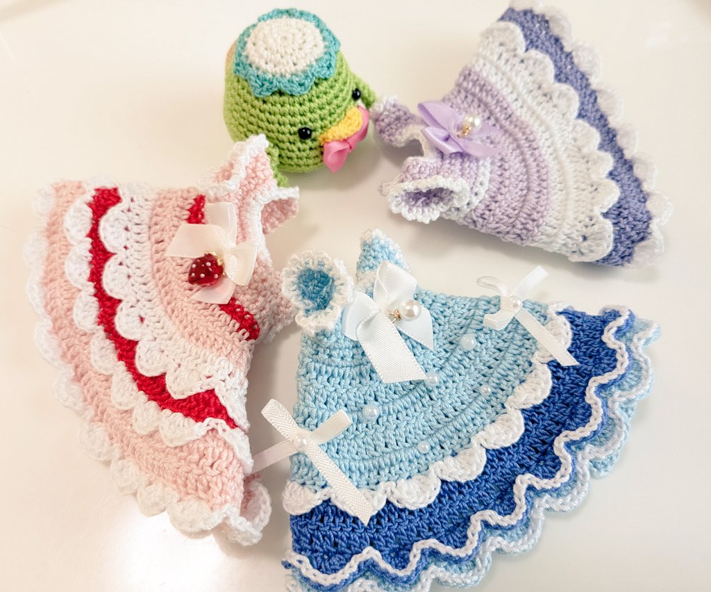 あみぐるみ虹色工房Mie 4/19アイドール大阪【B33,34】 4/18,19太宰府異世界(委託) tweet media