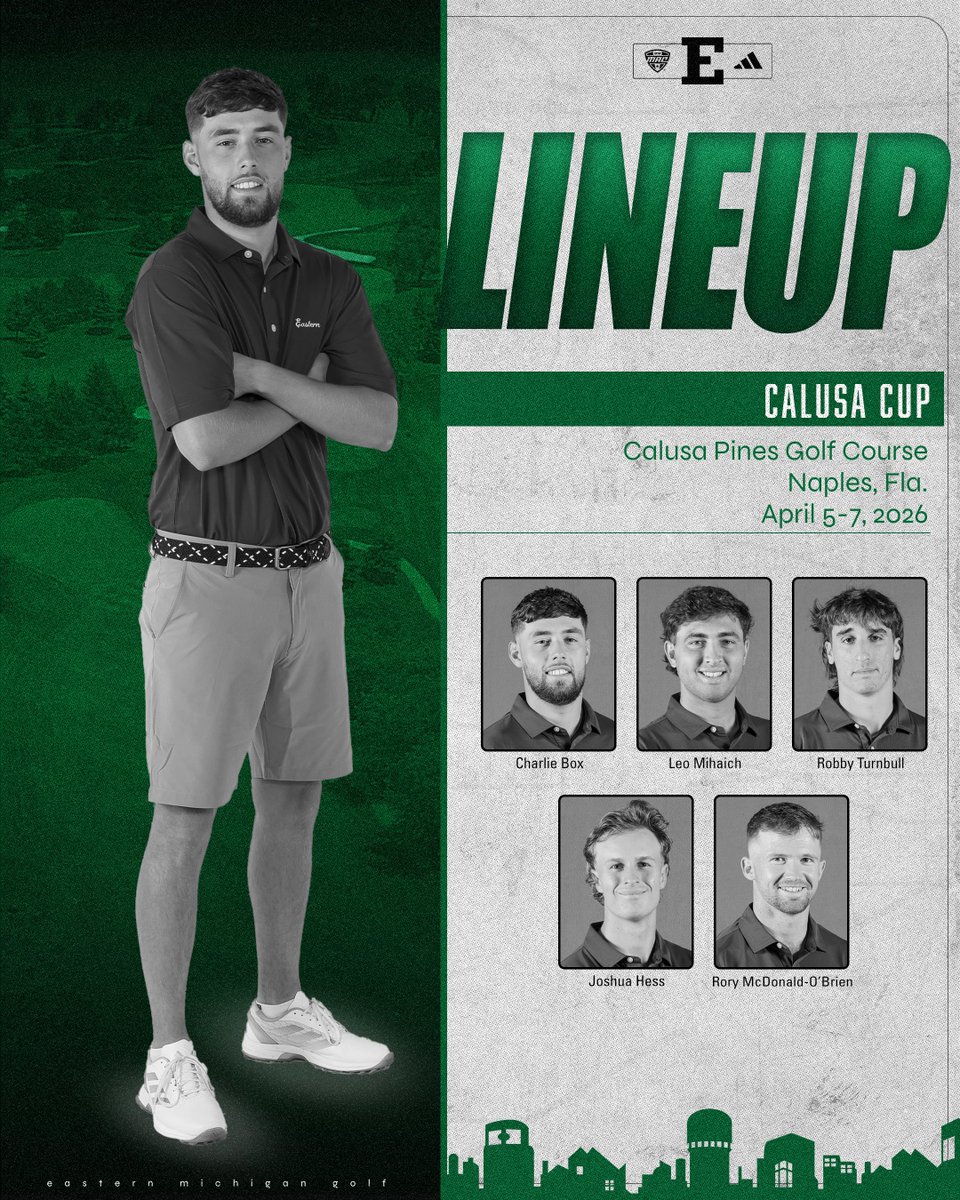 Eastern Michigan Men's Golf tweet media