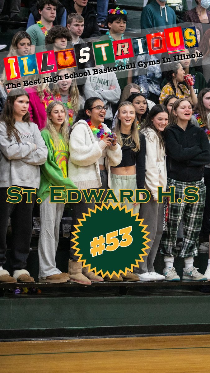 VincentDJohnson's tweet image. St. Edward Central Catholic High School in Elgin is today’s #illustriousGyms highlight video. The Greenwave have one of the smallest gyms featured in the book and one of the few built in the 1940s.
@HoopsGreenwave 

#StEdward #Illinois #highSchools #basketball