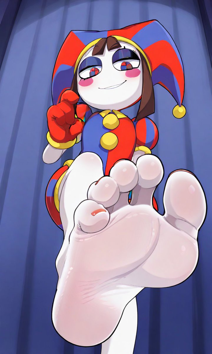 STEG0LD's tweet photo. ᅠ
❜❜ huh?. . .your behavior around here has been on a good streak these days. . .i guess someone really wanted to be a good boy~. . .well then, hope you enjoy your most wanted reward ~. ❜❜ 

#footfetısh #feet #soles #tadc #pomni #nsfw #foot https://t.co/0jgGiqieOO