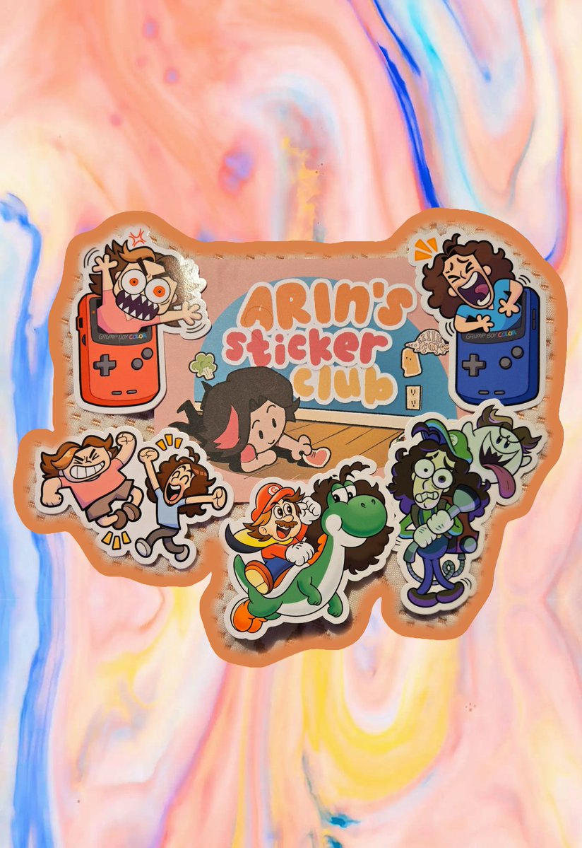 OMG THEY CAME IN!!
Love how nice they look and feel - pictures don't do them justice!
So excited for each month now 💜
Thanks Arin's sticker club!