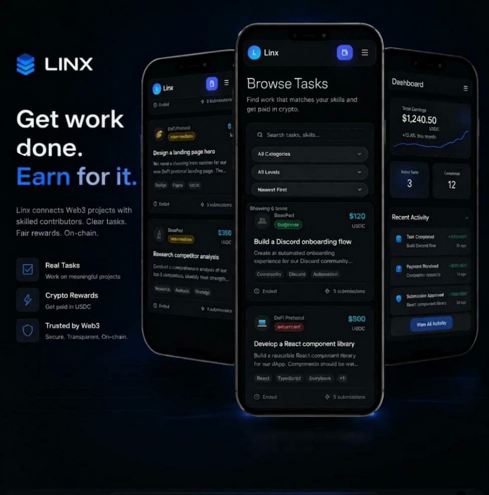 LinxEarn's tweet photo. Speak peak at what were building.

How's it looking?👀 https://t.co/B84ZO9u0nW