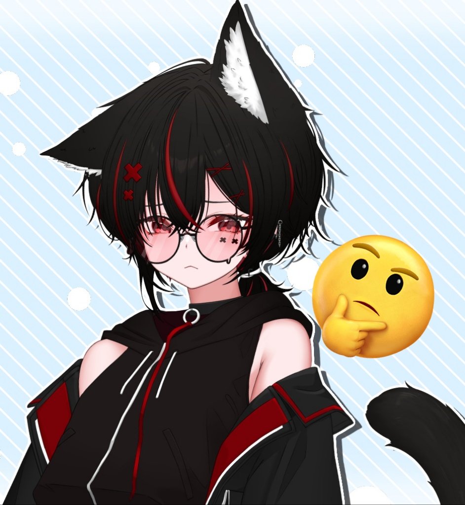 化け猫🐈‍⬛🐾絵師Vtuber【Live2D作成依頼受付中】 tweet media