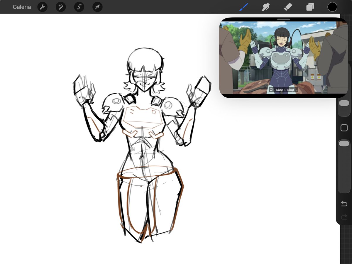 deynesarts's tweet photo. Sketching Tech Jacket from #invincible again 
#TechJacket https://t.co/krqaaNQPbR
