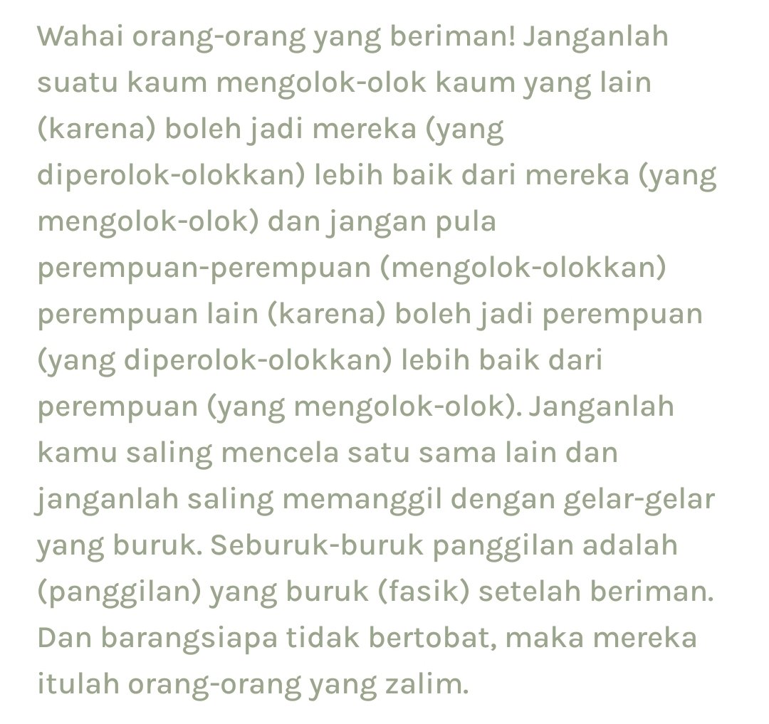 bitCarli77's tweet photo. @Urrangawak Jgn mengolok2 org lain nti bisa berbalik pd anda https://t.co/6M5blbtY6N