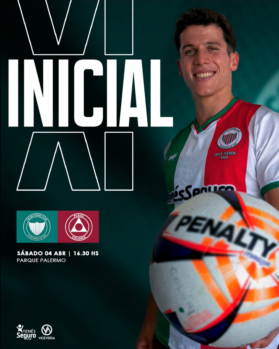 ColonFC_SAD's tweet photo. XI INICIAL

🟢⚪🔴

#daleverde #colónfútbolclub #futbol #auf #segundadivisión https://t.co/1mfNOYplM1