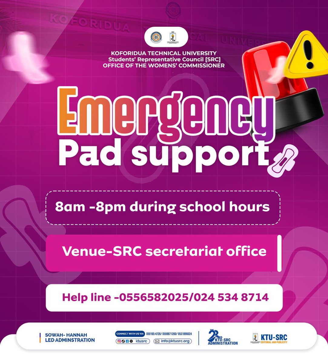 Koforidua Technical University SRC tweet media