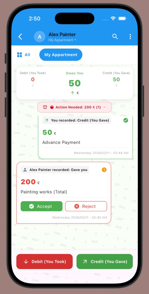 DueTrace tweet media