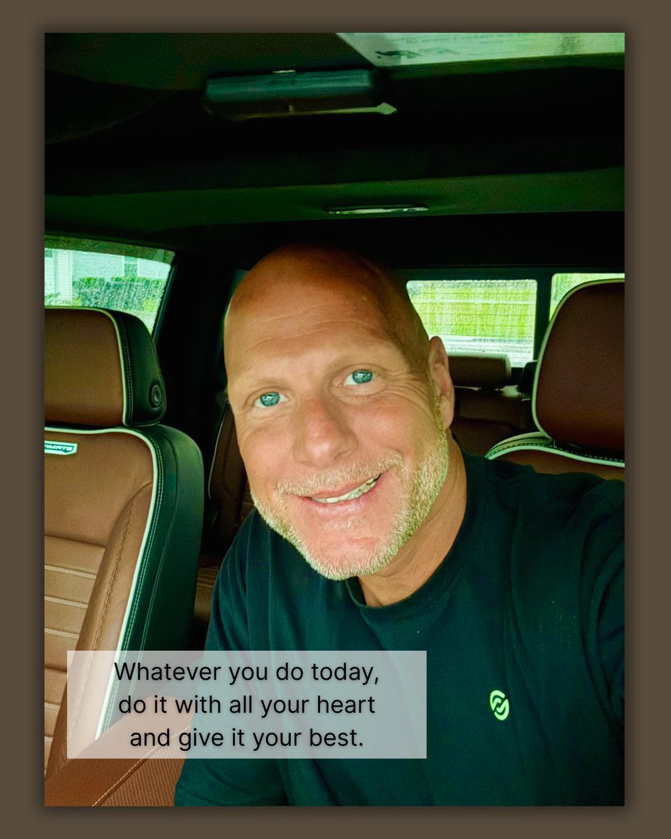 brentpalmerbiz's tweet image. Passion and effort turn ordinary moments into meaningful achievements. When you put your heart into everything, success and fulfillment naturally follow.
✨ Give your best today—it matters more than you think.

#GiveYourBest #HeartAndHustle #StayCommitted