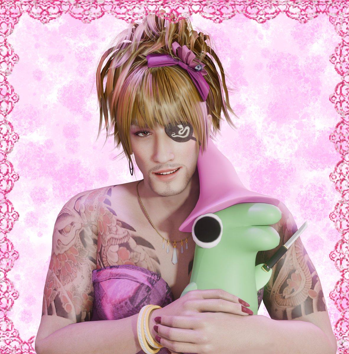 Goromi y Glep 💕

Render hermoso que me hizo <a href="/xflormoon/">🐉xFlormoon🐍C♡MMS CLOSED</a> para un art trade! Miren que mononos! 
Gracias, Flor. Te quiero un montón! 💋*mua!*