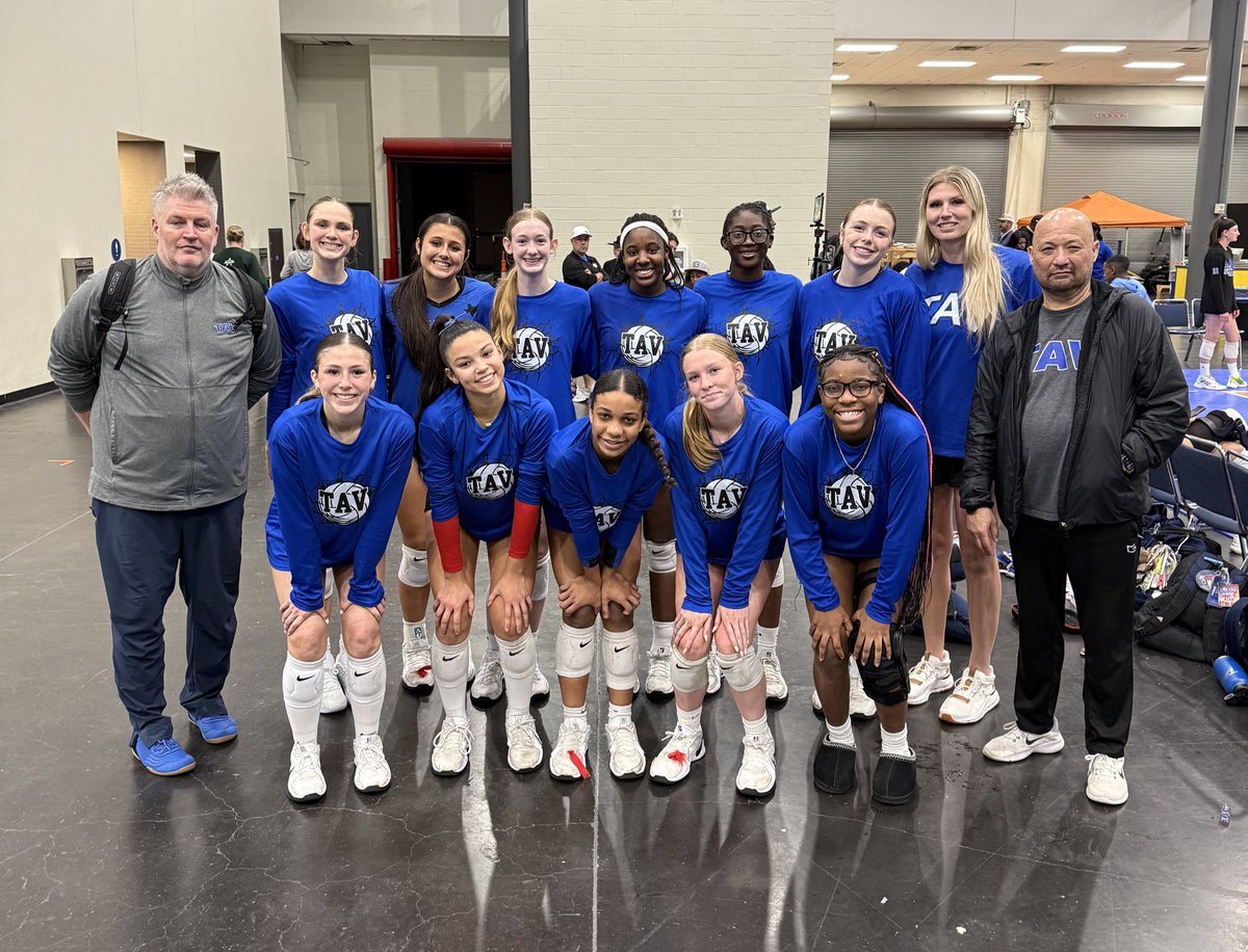 TAVVolleyball's tweet photo. GOT THAT BID! #TAV14Black just secured an Open bid at the Lone Star Classic! #GoTAV https://t.co/2P0C8gpdBE