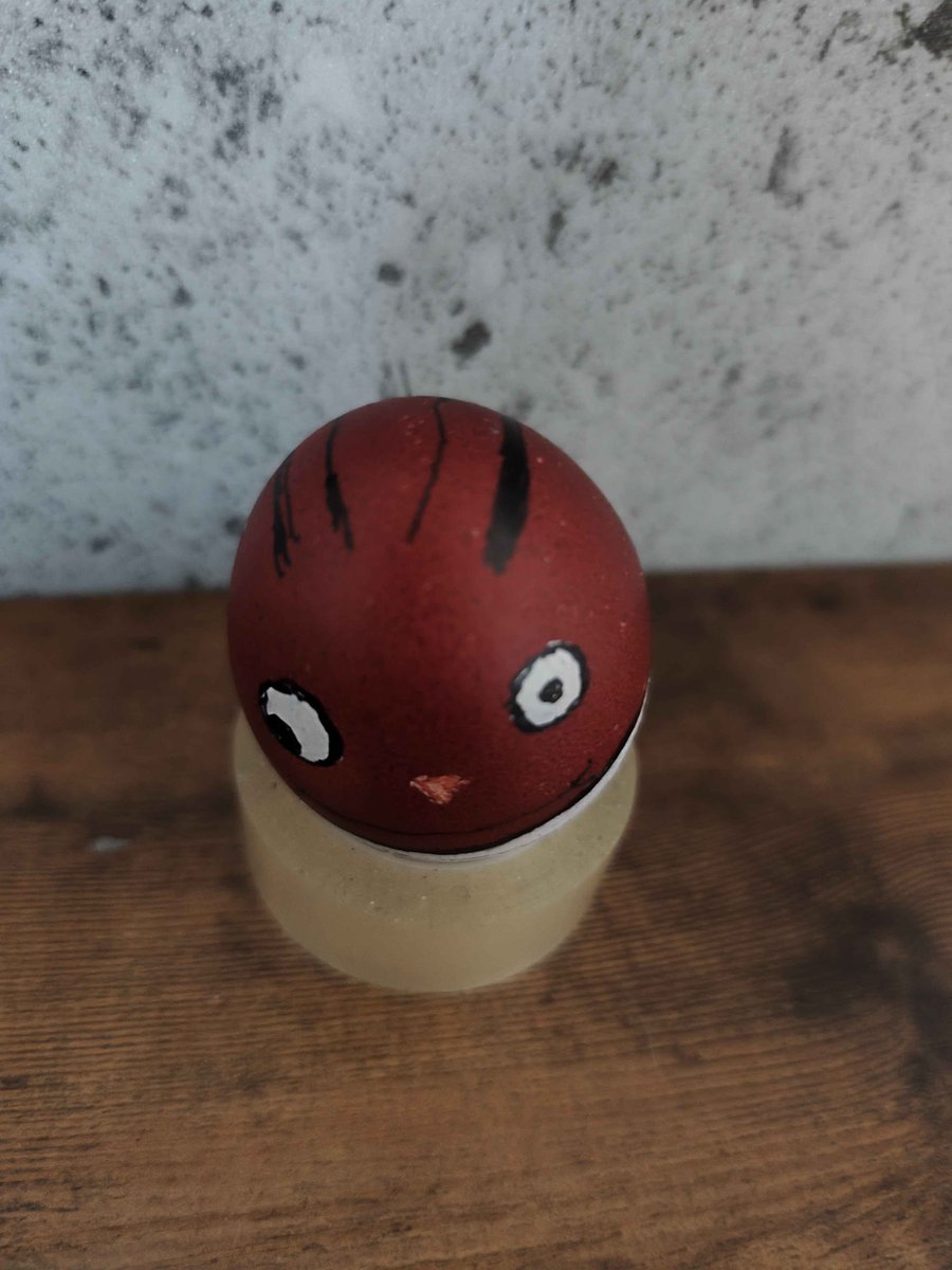 Calbamazepine_'s tweet image. juan carlos bodoquegg, made him today to celebrate easter

#31minutos #bodoque #juancarlosbodoque
