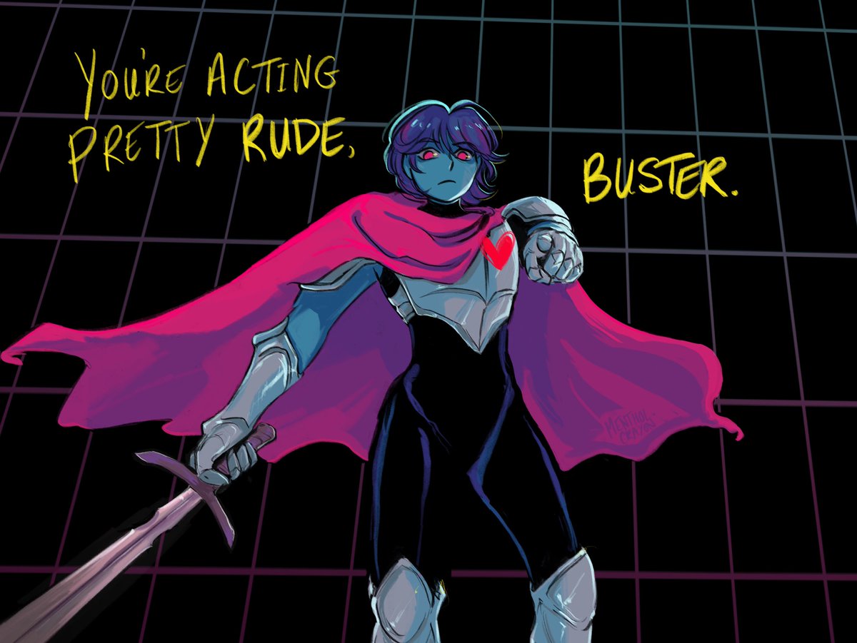 menthol_crayon's tweet photo. hand slipped and made some kris deltarune fanart https://t.co/Nm7sA8RqvZ